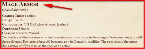 mage armour 5e|can you cast mage armor on yourself.